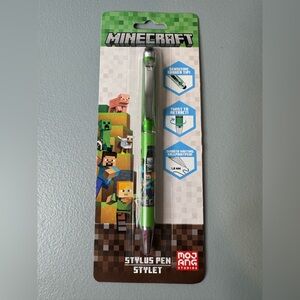 Minecraft twist smooth writing with sensitive tip Green Stylus Pen